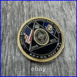 Joint Special Operations Task Force US Navy Challenge Coin Mosul Iraq 2010-2011