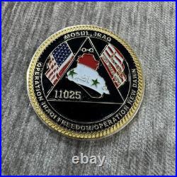 Joint Special Operations Task Force US Navy Challenge Coin Mosul Iraq 2010-2011