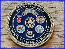 Jsoc Sof Soc Seal Nsw Challenge Coin Devgru William Mcraven Serialized Personal