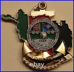 Kabul International Airport Afghanistan ISAF Chiefs Mess Navy Challenge Coin