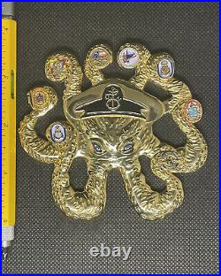 Kings Bay Ga Octopus Serielized Chiefs Mess US Navy CPO Challenge Coin