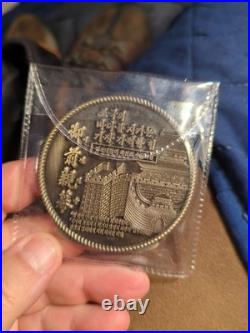 Korean Navy ROKS Jeongjo the Great 995 Challenge Coin