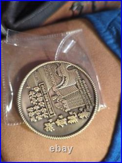 Korean Navy ROKS Jeongjo the Great 995 Challenge Coin