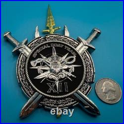 LG USN Navy SEAL Special Boat Team 7 WithGold Trident Special Issue Challenge Coin