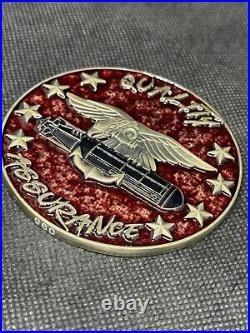 LOGSU-8 NSWG-8 SDVT-1 Quality Assurance Serialized RED Navy SEAL Challenge Coin