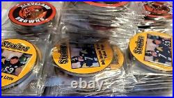 LOT of 70 Cleveland Browns Pittsburgh Hater Large Metal Challenge Coins RESELL