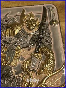 Large Navy Chief's Pride (Pink) Challenge Coin