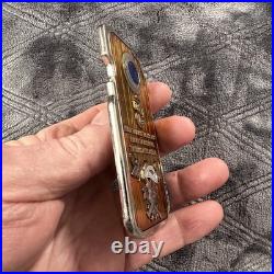 Large U. S. Navy Chief Petty Officer CPO Challenge Coin USN Skeleton Bones