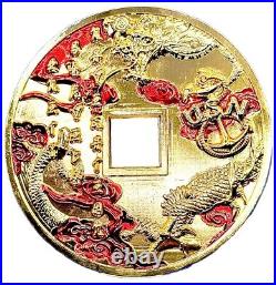 Limited Gold Okinawa Chief Petty Officer Mess. USN Navy CPO Yen Challenge Coin