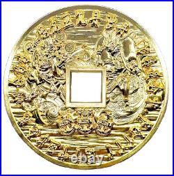 Limited Gold Okinawa Chief Petty Officer Mess. USN Navy CPO Yen Challenge Coin