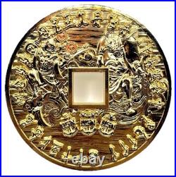Limited Rare Okinawa Island Wide Chiefs. Navy Japanese Yen CPO Challenge Coin
