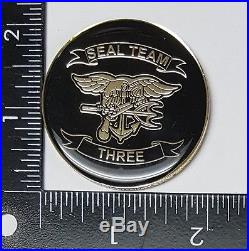 Lot 2 US Navy ST3 SEAL Team 3 CPOA Coin & Don't Tread On Me Coin