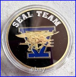 Lot Of 10 Navy Seal Team Challenge Coins