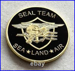 Lot Of 10 Navy Seal Team Challenge Coins