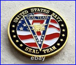 Lot Of 10 Navy Seal Team Challenge Coins