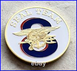 Lot Of 10 Navy Seal Team Challenge Coins