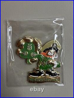 Lot Of 2 US Navy Challenge Coin USS The Sullivans DDG 68 Chiefs Mess CPO