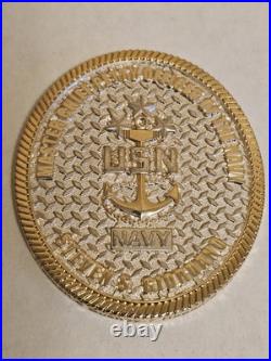 MCPON 14 Master Chief Petty Officer of the Navy Challenge Coin Giordano Rare