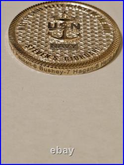MCPON 14 Master Chief Petty Officer of the Navy Challenge Coin Giordano Rare