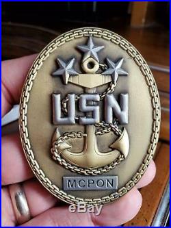 MCPON Joe Campa Master Chief Petty Officer Of The Navy Challenge Coin