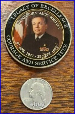 MCPON John Whittet Master Chief Petty Officer Navy 1971-1975 Challenge Coin