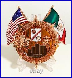 MSG-D Marine Security Guard Detachment Tijuana Mexico Challenge Coin