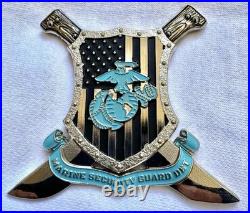 MSG Manila Philippines Challenge Coin Embassy Marine Security Guard USN Navy