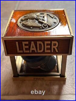 MUST HAVE US Navy Chief Heritage Hatbox. One Of A Kind. NON DEVGRU/SEAL