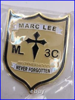 Marc Lee Training Center NSW Group 1 Training DET SEALs Navy Challenge Coin