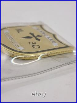 Marc Lee Training Center NSW Group 1 Training DET SEALs Navy Challenge Coin