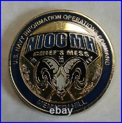 Menwith Hill Navy Information Operations CMD Joint NSA Echelon Challenge Coin
