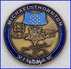 Michael E Thornton US Navy SEAL MOH Challenge Coin Vietnam War