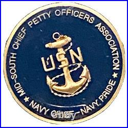 Mid South Chief Petty Officer of the Navy Challenge Coin