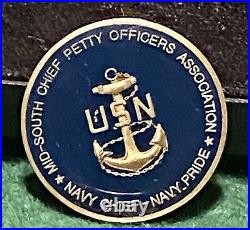 Mid South Chief Petty Officer of the Navy Challenge Coin
