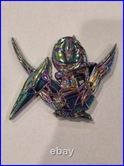 Mighty Morphin Power Rangers E-4- E-9 & Warrant Navy Challenge Coin Lot Oil Drip