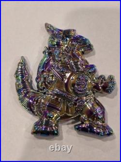 Mighty Morphin Power Rangers E-4- E-9 & Warrant Navy Challenge Coin Lot Oil Drip