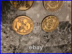 Military CHALLENGE COINS Lot U. S. NAVY 74b Construction Battalion Naval Seabees