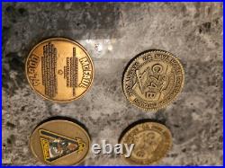 Military CHALLENGE COINS Lot U. S. NAVY 74b Construction Battalion Naval Seabees