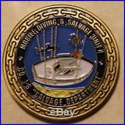 Mobile Dive Salvage Unit One / 1 Company 1-6 Deep Sea Diver Navy Challenge Coin