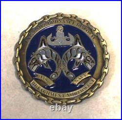 Mobile Unit 11 EOD Fire In The Hole DET Northwest Navy Challenge Coin