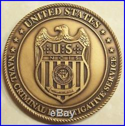 Multiple Threat Alert Center NCIS Navy Challenge Coin