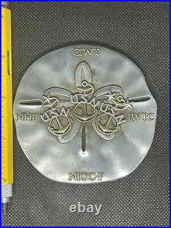 NAS Pensacola Corry Station Chiefs CITW NIOC-P Serialized Navy Challenge Coin