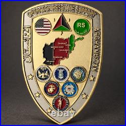 NATO Resolute Support Afghanistan Joint Forces Shield Challenge Coin