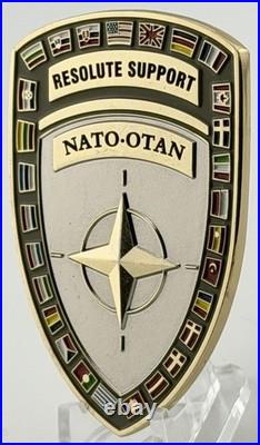 NATO Resolute Support Afghanistan Joint Forces Shield Challenge Coin