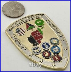 NATO Resolute Support Afghanistan Joint Forces Shield Challenge Coin