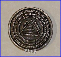 NAVSECGRUACT Sugar Grove WV Cryptologic SIGINT NSA Navy Challenge Coin