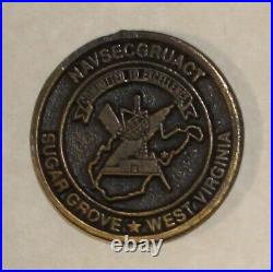 NAVSECGRUACT Sugar Grove WV Cryptologic SIGINT NSA Navy Challenge Coin