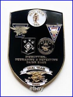NAVY SEAL Team One / Three / Five / Seven SOTF-1 NSW Challenge Coin