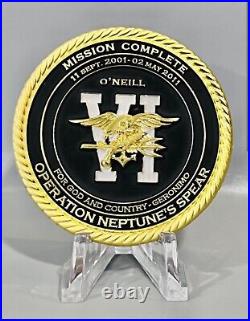 NAVY SEAL Team Six Red Squadron Robert J. O'Neill Challenge Coin LTD 173/911