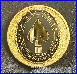 NAVY SEAL US SPECIAL OPERATIONS DEPUTY COMMANDER NON CPO Chief Challenge Coin